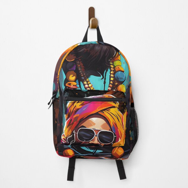 Item preview, Colourful Bhangra Dancer Art designed and sold by PioneerX1.