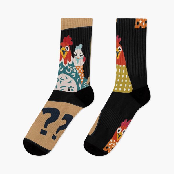 Item preview, Cute chicken question designed and sold by SameeraDammeyer.