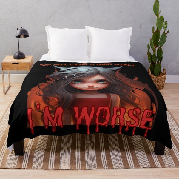 Item preview, I'm not Like Other Girls I'm Worse designed and sold by Lab4YourStyle.