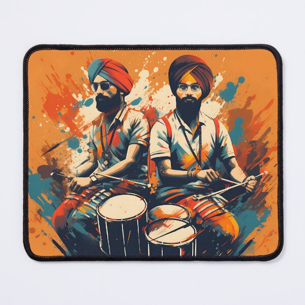 Item preview, Punjabi Bhangra Dhol Players designed and sold by PioneerX1.
