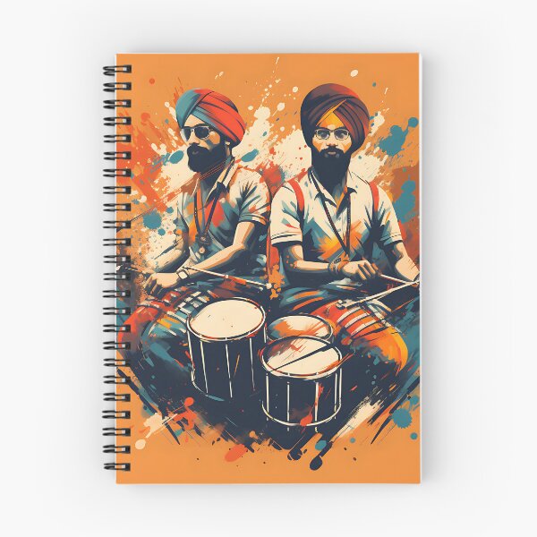 Item preview, Punjabi Bhangra Dhol Players  designed and sold by PioneerX1.