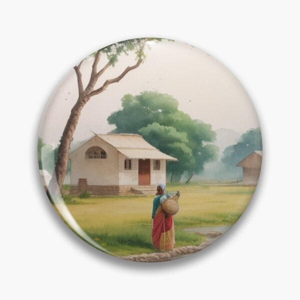 Item preview, paisaje rural designed and sold by DesignCraftshub.