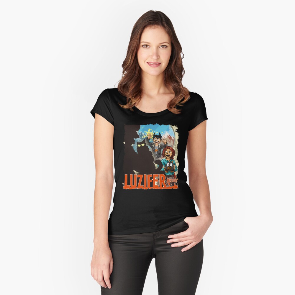 Artikel-Vorschau von Tailliertes Rundhals-Shirt, designt und verkauft von LuziferJunior.
