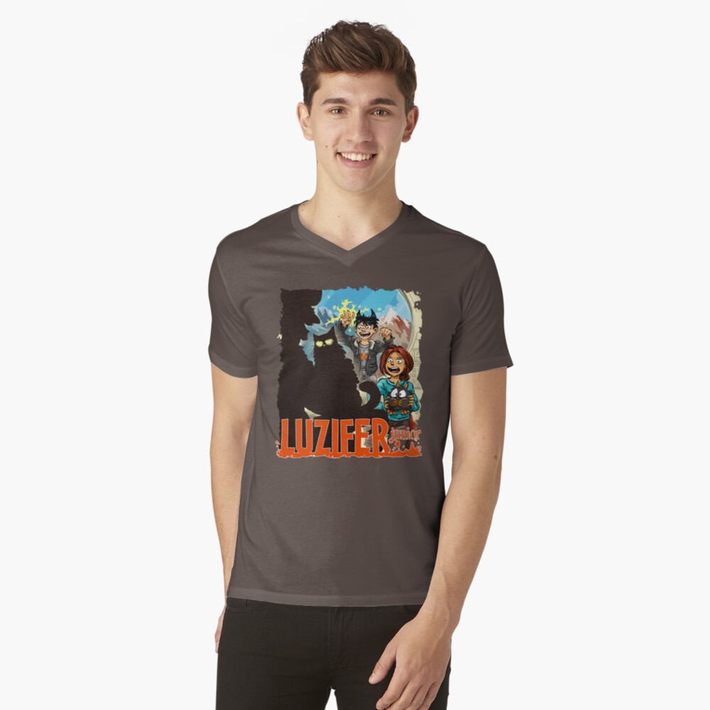 Artikel-Vorschau von T-Shirt mit V-Ausschnitt, designt und verkauft von LuziferJunior.