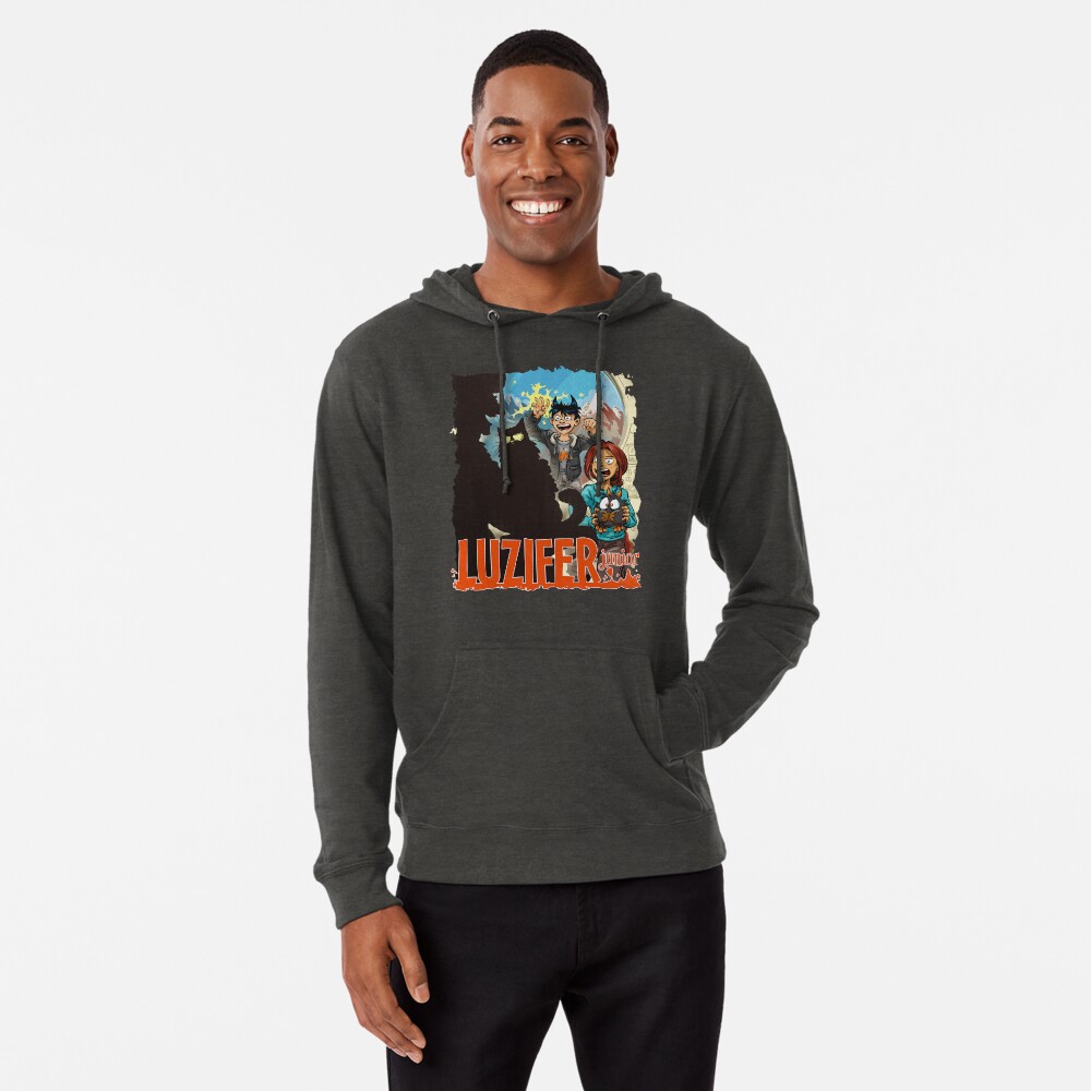 Artikel-Vorschau von Leichter Hoodie, designt und verkauft von LuziferJunior.