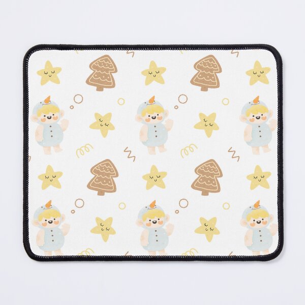 Item preview, Kawaii Cute Christmas tree little boy baby snowman star pattern designed and sold by TNwandesignart.