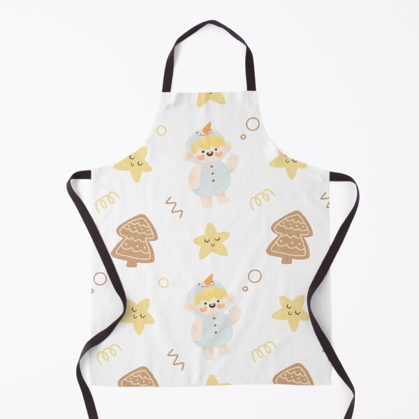 Item preview, Kawaii Cute Christmas tree little boy baby snowman star pattern designed and sold by TNwandesignart.