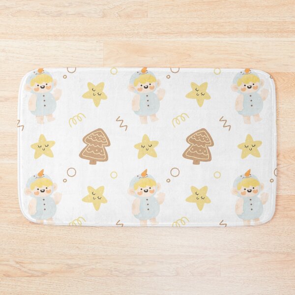 Item preview, Kawaii Cute Christmas tree little boy baby snowman star pattern designed and sold by TNwandesignart.