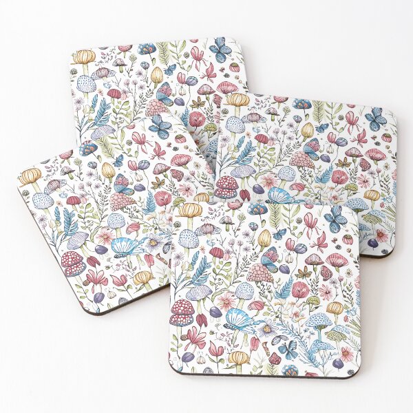 Item preview, Vintage Mushrooms pattern designed and sold by ValentinaHramov.