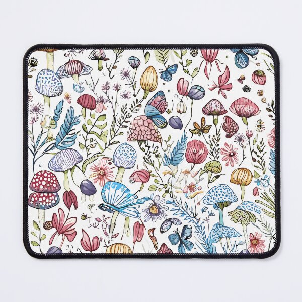 Item preview, Vintage Mushrooms pattern designed and sold by ValentinaHramov.