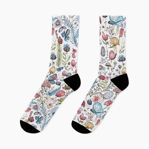 Item preview, Vintage Mushrooms pattern designed and sold by ValentinaHramov.