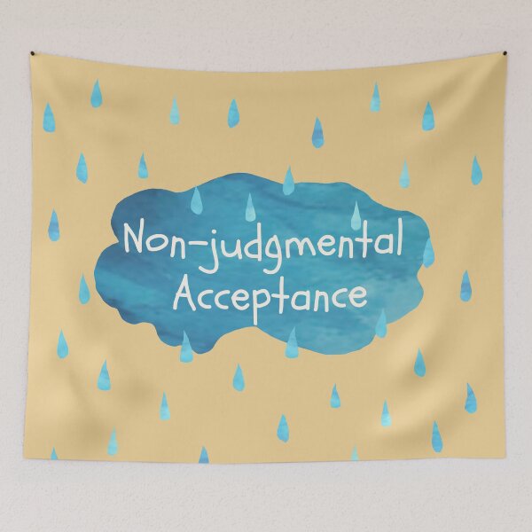 Item preview, Non-judgmental acceptance - yellow version designed and sold by LiberaCaballo.