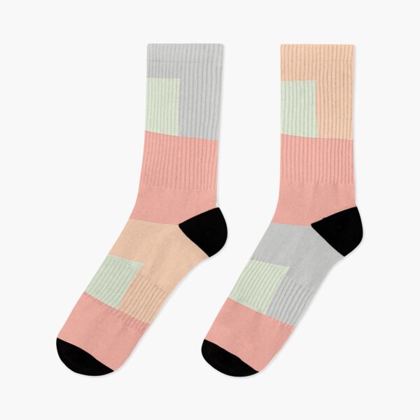 Item preview, Digital Geometric Square pastel shade pattern designed and sold by 29Bumblebee.
