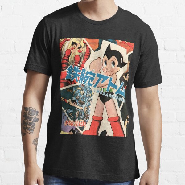 Astro Boy t-shirt New Mighty Atom Retro 80s TV cartoon graphic tee