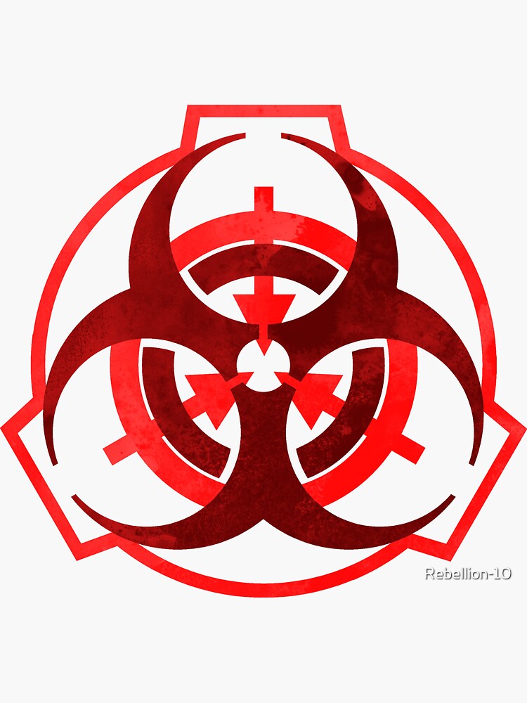 "SCP: Biohazard" Sticker For Sale By Rebellion-10 | Redbubble