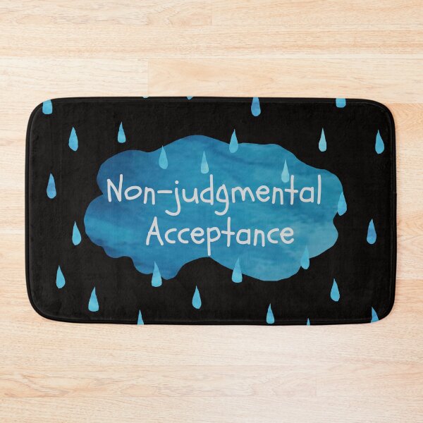 Item preview, Non-judgmental acceptance - black version designed and sold by LiberaCaballo.