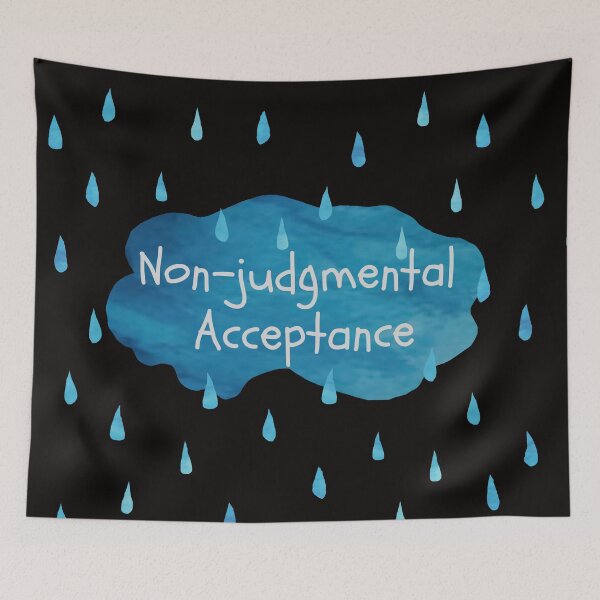 Item preview, Non-judgmental acceptance - black version designed and sold by LiberaCaballo.