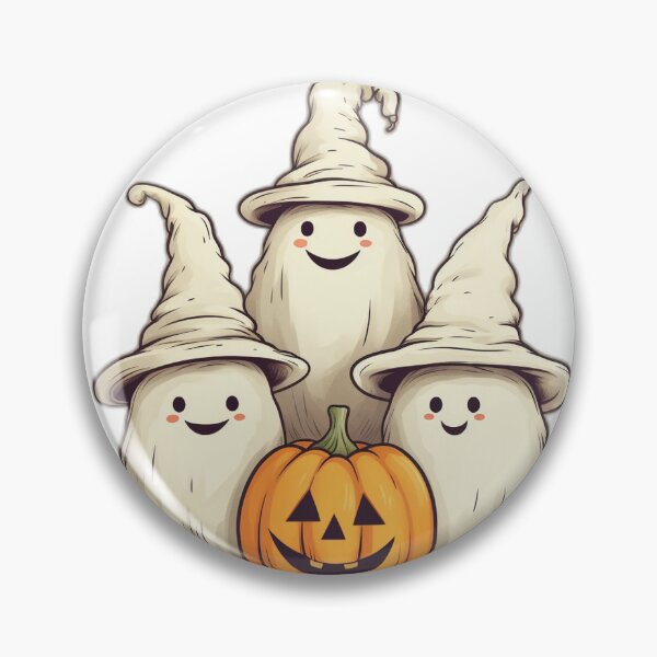 Item preview, Cheerful smiling ghosts  designed and sold by Simonshopstuff.