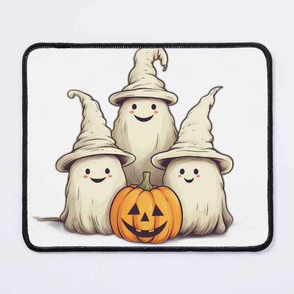 Item preview, Cheerful smiling ghosts designed and sold by Simonshopstuff.