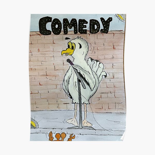 Jonathan Seagull does Standup Comedy Poster