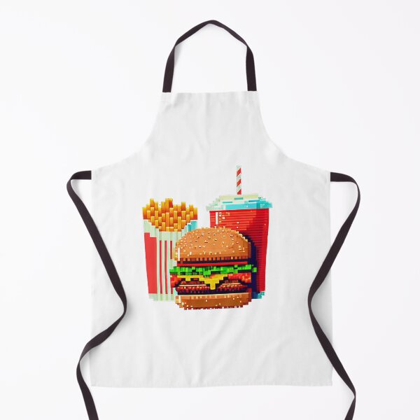 Item preview, Fast Food Combo Pixel Art designed and sold by CostasCh.