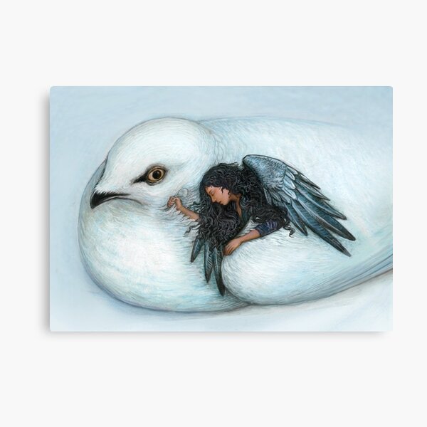 Item preview, The Ptarmigan's Bride designed and sold by Ingrid Kallick Art.