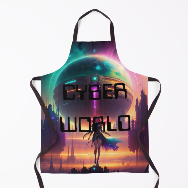 Item preview, "Cyber World" Tech Lovers the future of Cyber Punk Neon Art designed by Neutrino Jem designed and sold by NeutrinoJem.