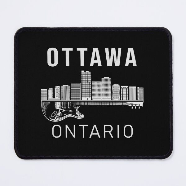 Item preview, Ottawa Canada Souvenir Guitar Music Ontario Ottawa designed and sold by DSWShirts.