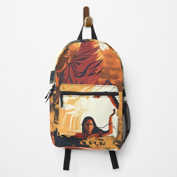 Item preview, Bhangra Dancers In Village Colourful Sunset designed and sold by PioneerX1.