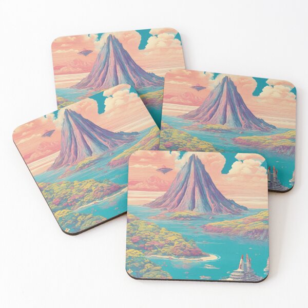 Item preview, Vibrant landscape scenery designed and sold by Viesii.