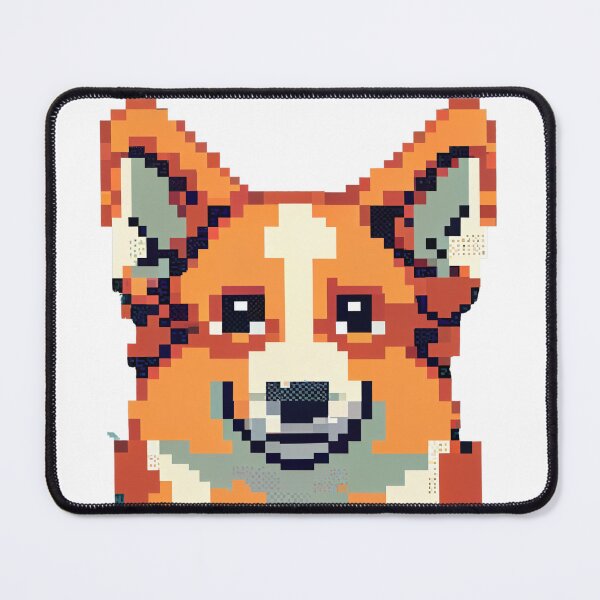 Item preview, Corgi Dog Pixel Art designed and sold by CostasCh.