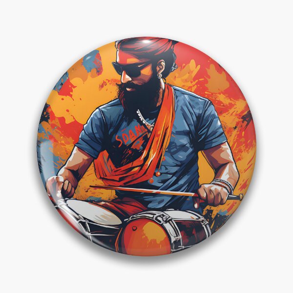 Artikelvorschau, Colourful Bhangra Dancer Art entworfen und verkauft von PioneerX1.