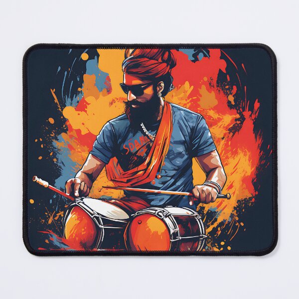 Artikelvorschau, Colourful Bhangra Dancer Art entworfen und verkauft von PioneerX1.