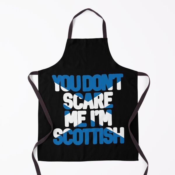 Item preview, You Don't Scare Me I'm Scottish Text Slogan - Saltire Text designed and sold by MacPean.