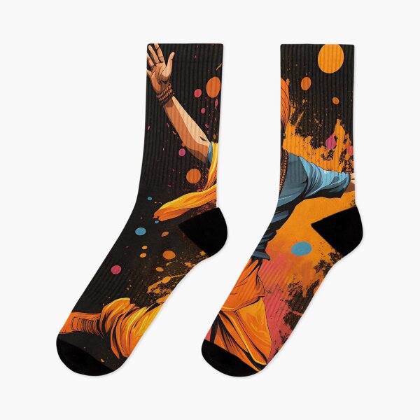 Item preview, Colourful Bhangra Dancer Art designed and sold by PioneerX1.