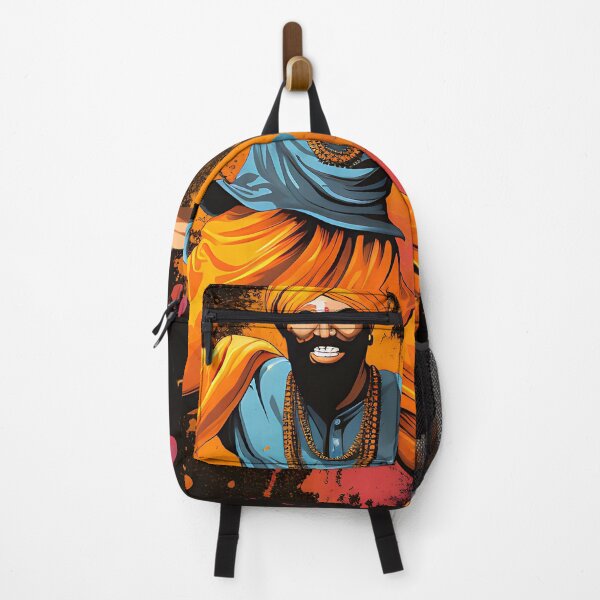 Item preview, Colourful Bhangra Dancer Art designed and sold by PioneerX1.