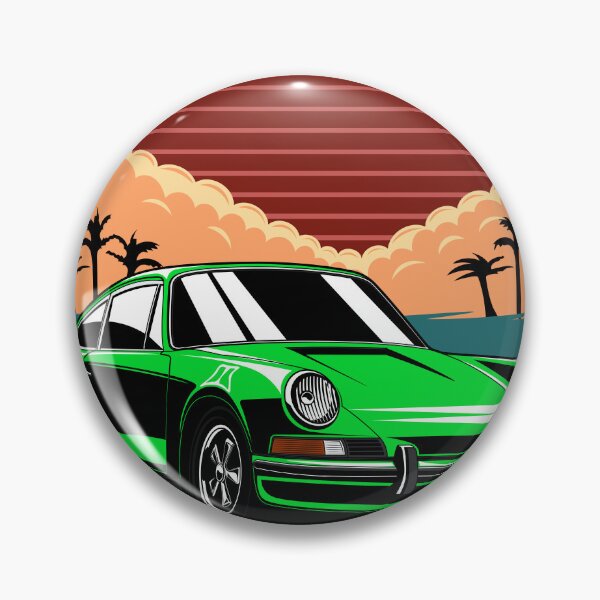 Item preview, Green vintage car designed and sold by dipoernomo.