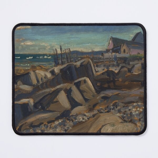 Item preview, Arthur Lismer, Fishing Village, New Brunswick designed and sold by TheRedVineyard.