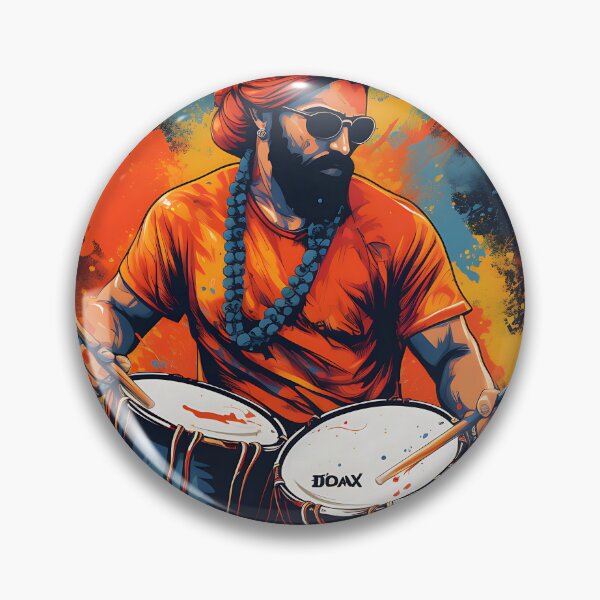 Artikelvorschau, Colourful Bhangra Dancer Art entworfen und verkauft von PioneerX1.