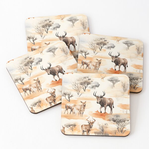 Item preview, African Wildlife Seamless Pattren designed and sold by Lucky-jl.