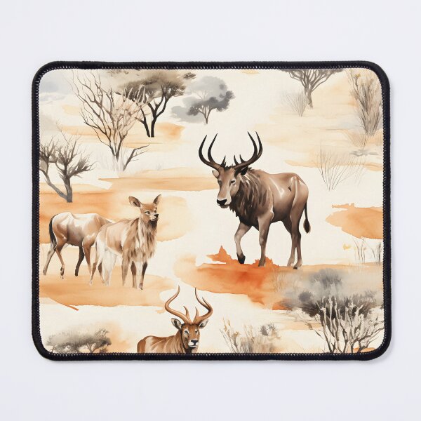 Item preview, African Wildlife Seamless Pattren designed and sold by Lucky-jl.