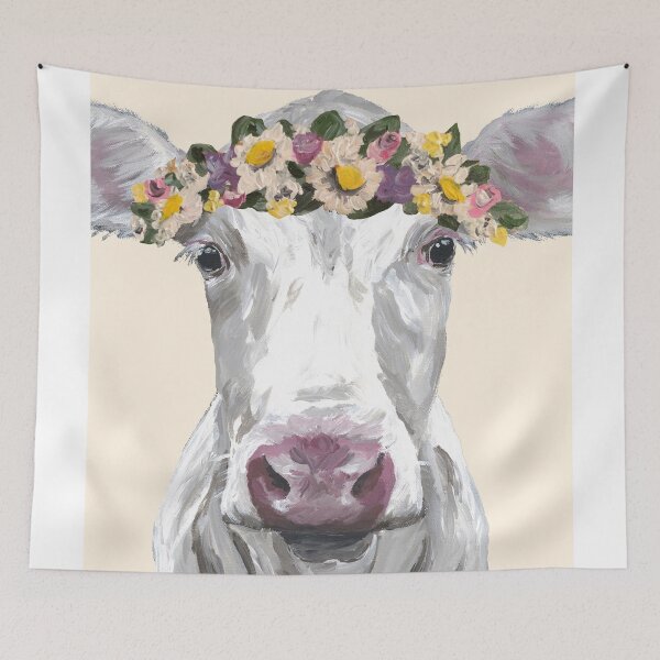 Item preview, Cow art, Farmhouse cow art designed and sold by leekellerart.