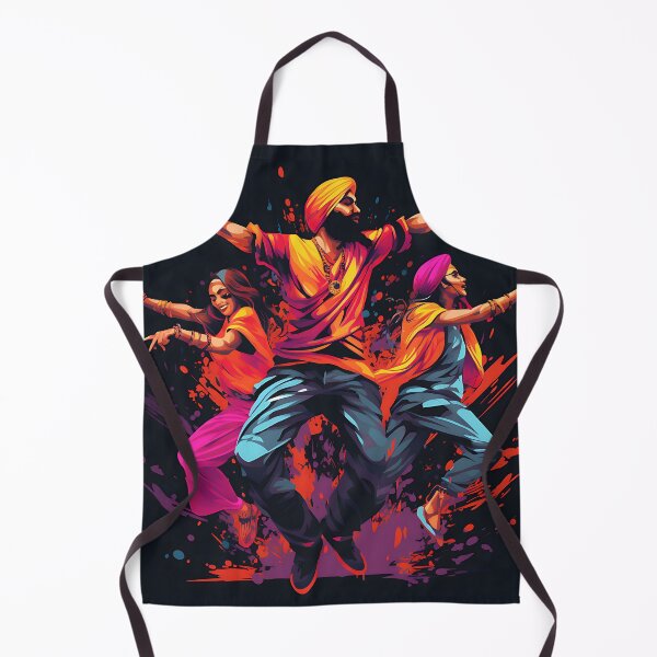 Artikelvorschau, Colourful Bhangra Dancers Art entworfen und verkauft von PioneerX1.