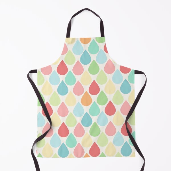 Item preview, Colorful Pastel Raindrop Shape Pattern designed and sold by 29Bumblebee.