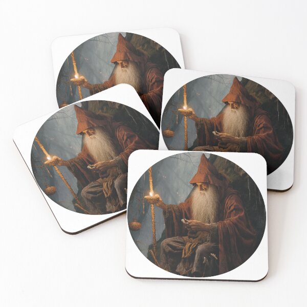 Item preview, The hermit, Tarot Art,  designed and sold by MendaciousMina.
