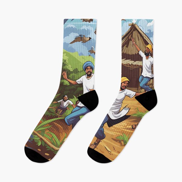 Item preview, Colourful Village Bhangra Dancers Art designed and sold by PioneerX1.