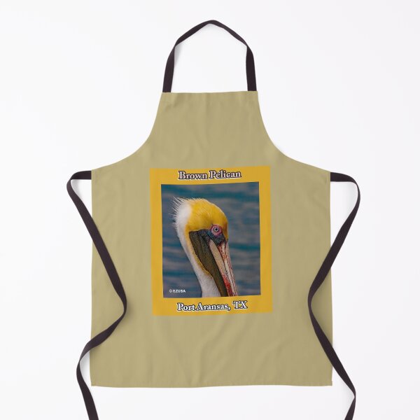 Item preview, The Perfect Gift For A Bird Lover: Brown Pelican ~ Looking At You, Port Aransas, Texas designed and sold by MoreEZUSA-Here.