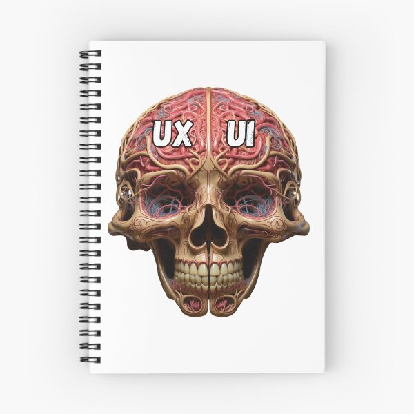 Item preview, Funny UX / UI Designer Brain designed and sold by PrzemekJAS.