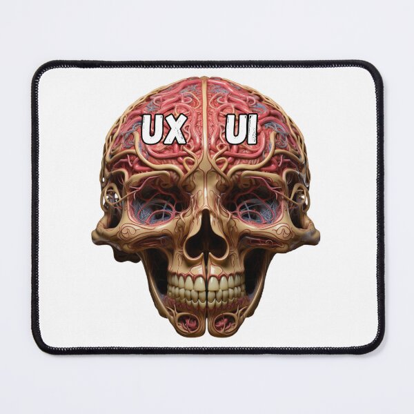Item preview, Funny UX / UI Designer Brain designed and sold by PrzemekJAS.