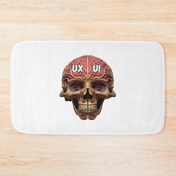 Item preview, Funny UX / UI Designer Brain designed and sold by PrzemekJAS.